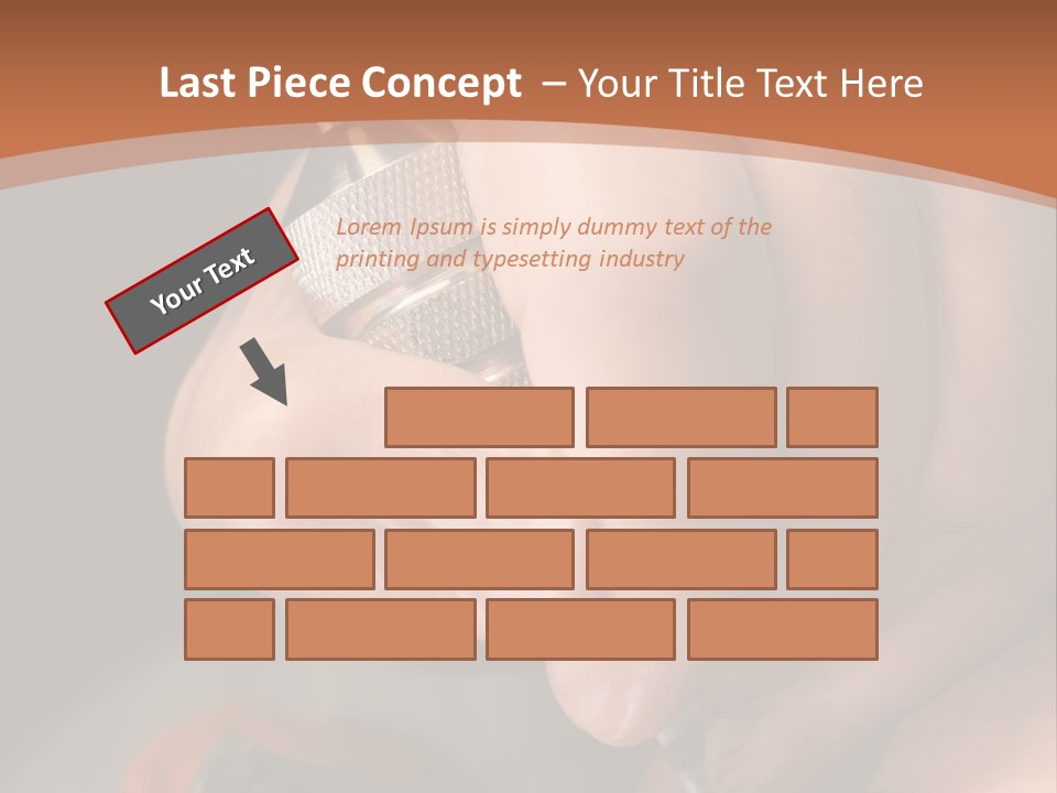 A Person Is Writing On A Piece Of Paper PowerPoint Template
