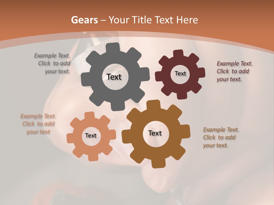 A Person Is Writing On A Piece Of Paper PowerPoint Template