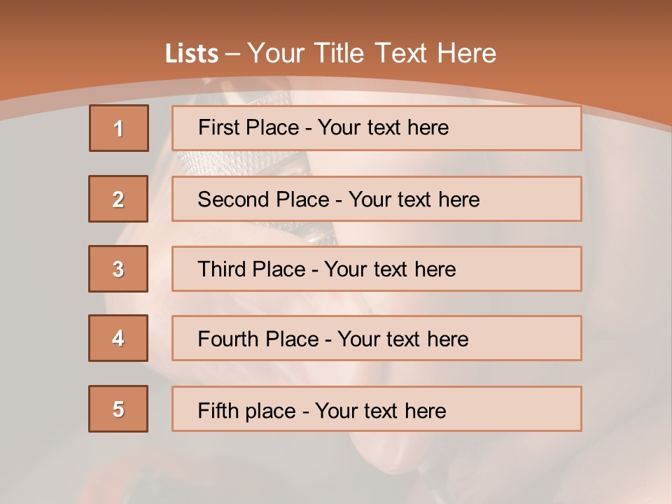 A Person Is Writing On A Piece Of Paper PowerPoint Template