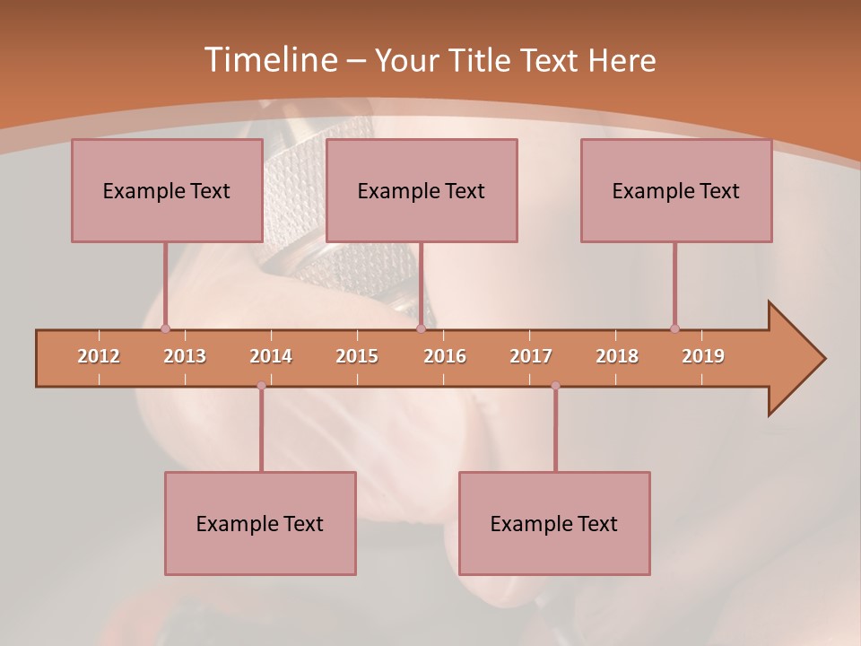 A Person Is Writing On A Piece Of Paper PowerPoint Template