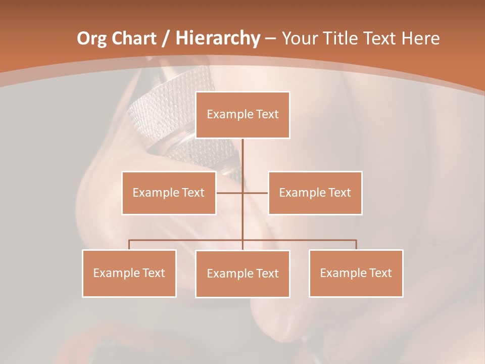 A Person Is Writing On A Piece Of Paper PowerPoint Template