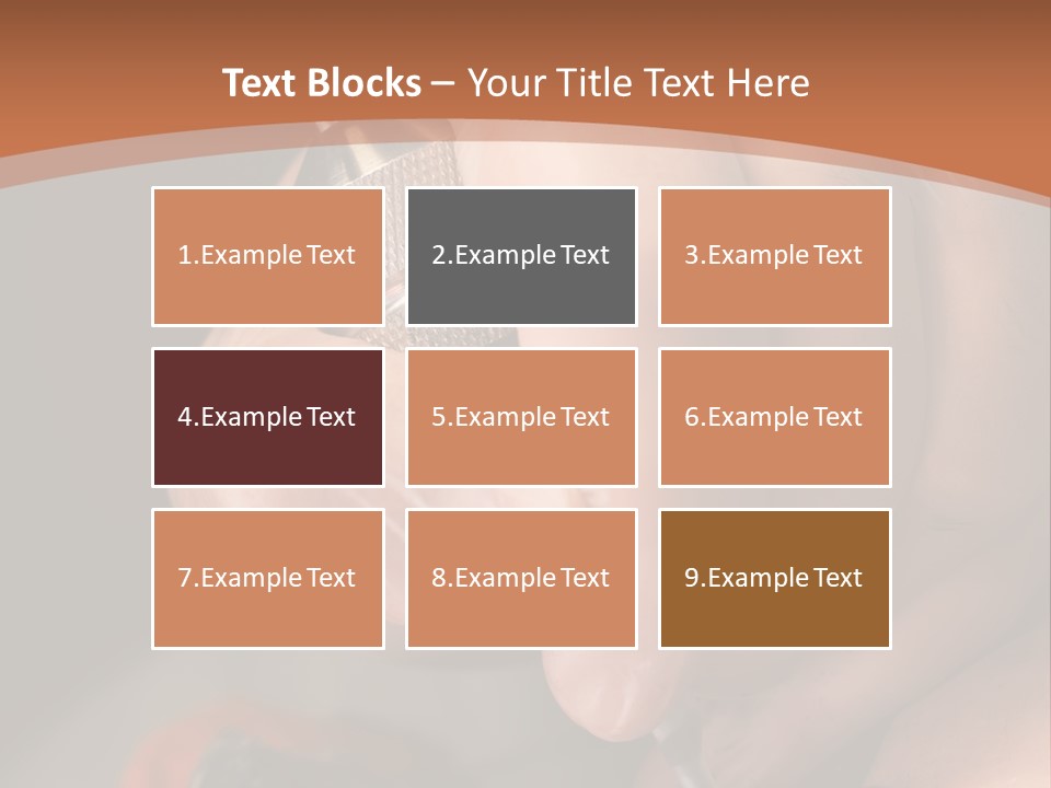 A Person Is Writing On A Piece Of Paper PowerPoint Template