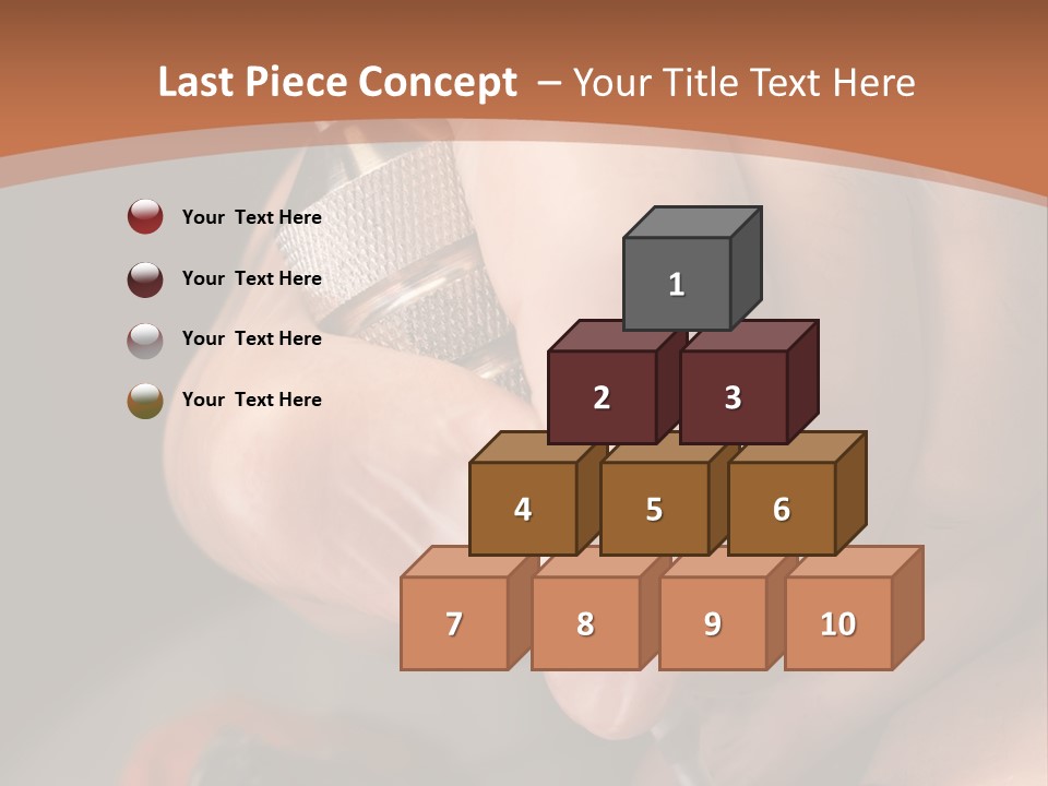 A Person Is Writing On A Piece Of Paper PowerPoint Template