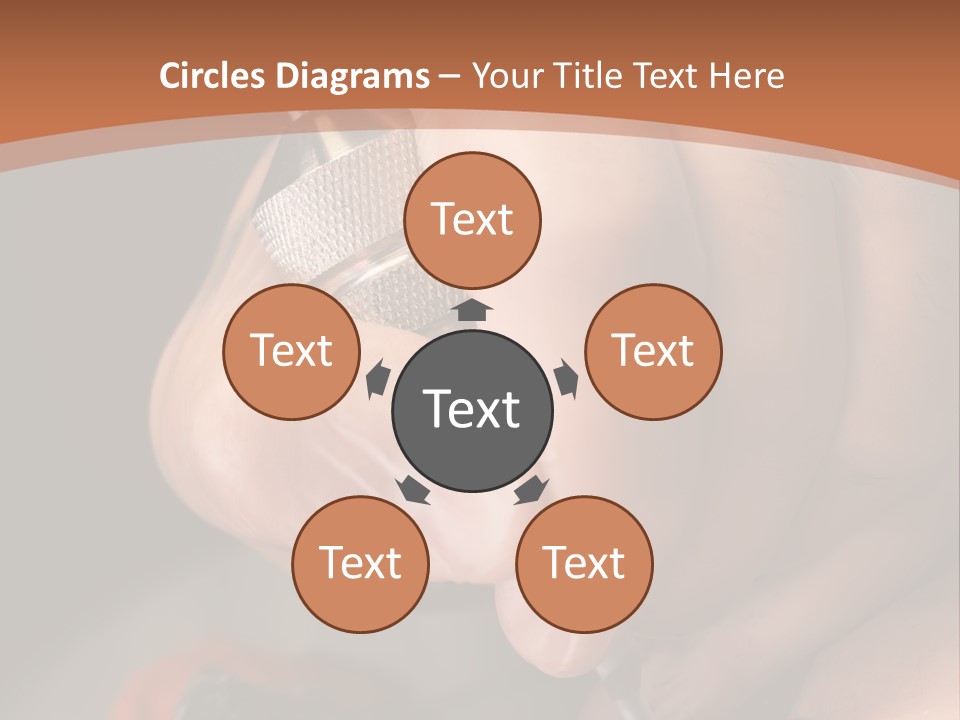 A Person Is Writing On A Piece Of Paper PowerPoint Template