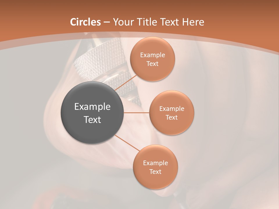 A Person Is Writing On A Piece Of Paper PowerPoint Template