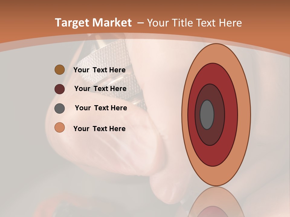 A Person Is Writing On A Piece Of Paper PowerPoint Template