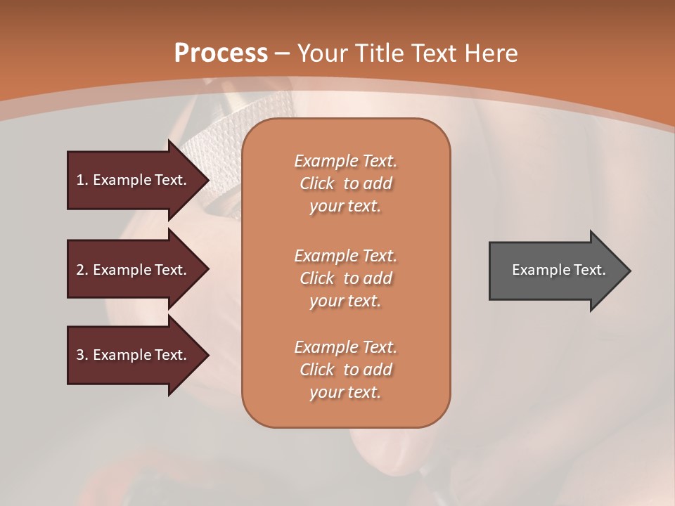 A Person Is Writing On A Piece Of Paper PowerPoint Template