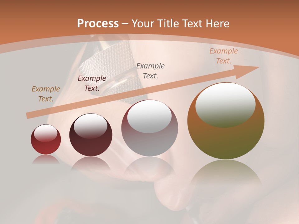 A Person Is Writing On A Piece Of Paper PowerPoint Template