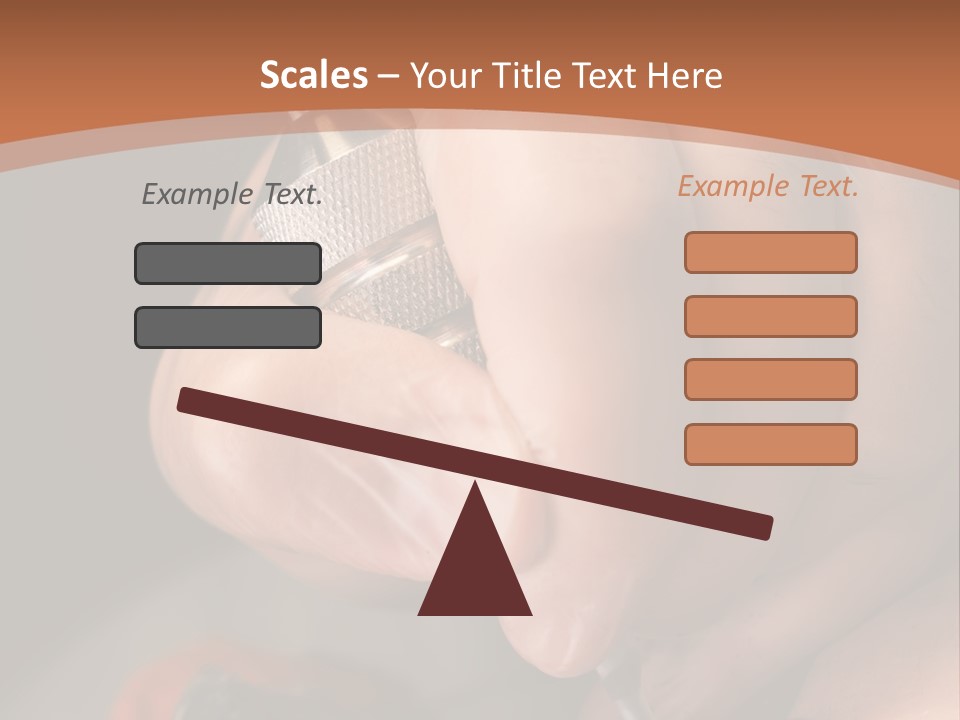 A Person Is Writing On A Piece Of Paper PowerPoint Template