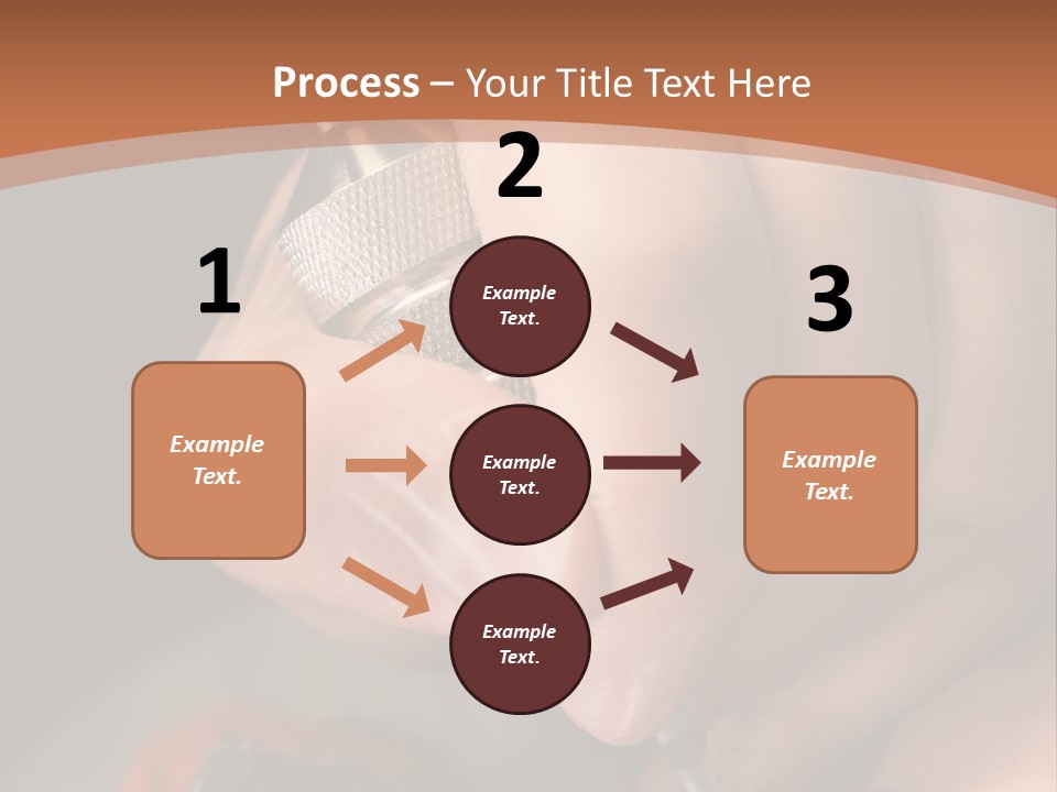A Person Is Writing On A Piece Of Paper PowerPoint Template