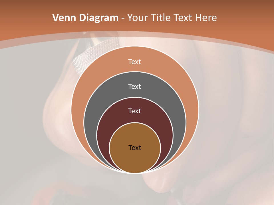 A Person Is Writing On A Piece Of Paper PowerPoint Template