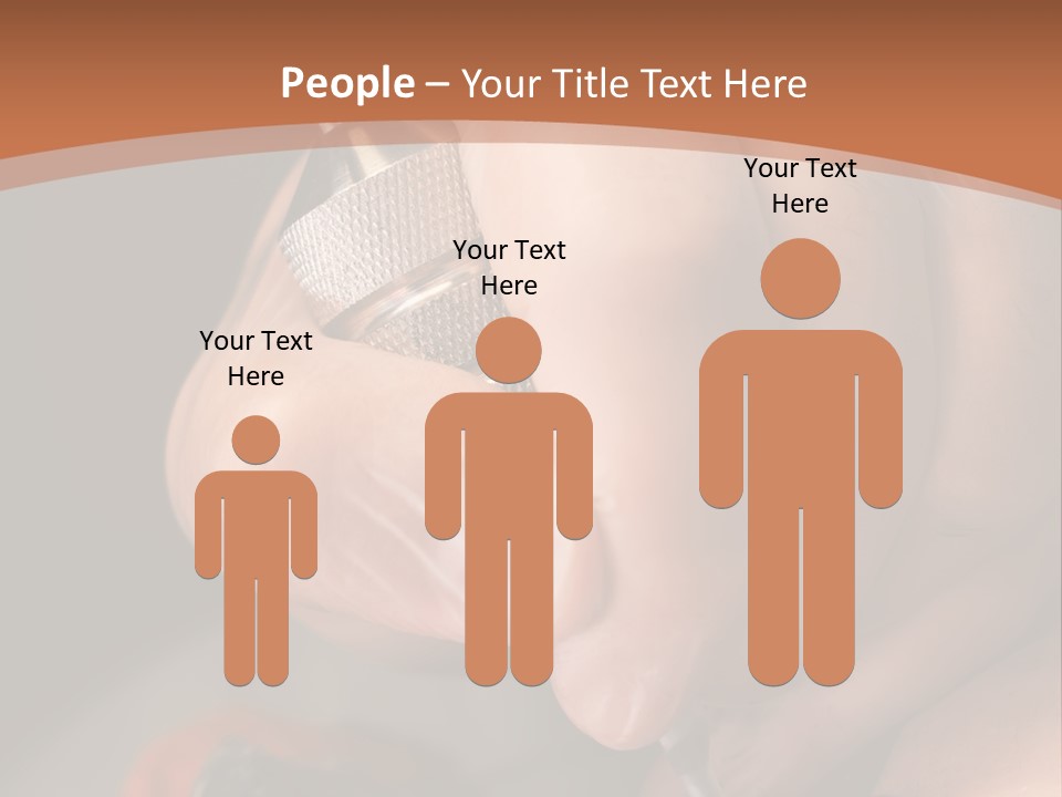 A Person Is Writing On A Piece Of Paper PowerPoint Template