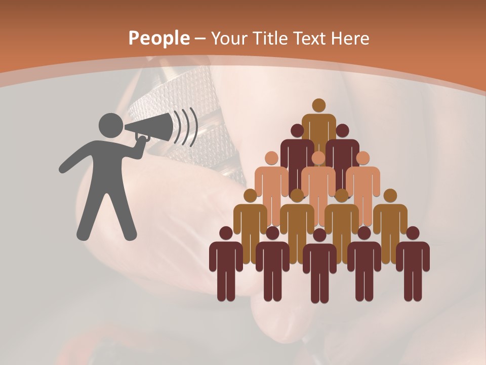 A Person Is Writing On A Piece Of Paper PowerPoint Template