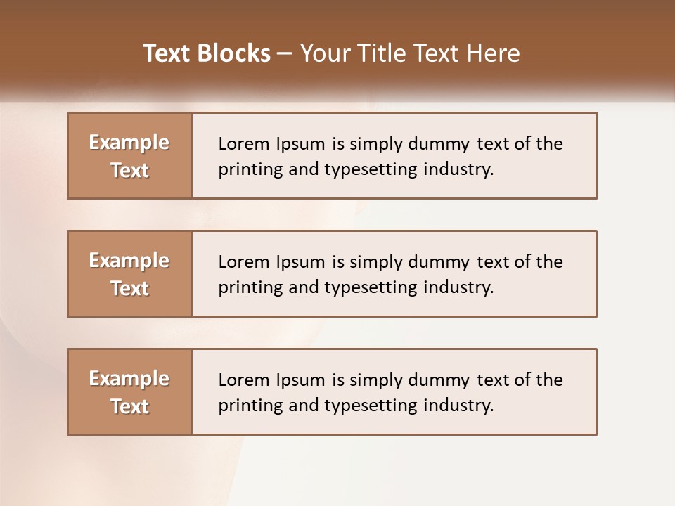 A Woman's Face Is Shown With A White Background PowerPoint Template