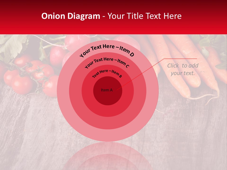 A Wooden Table Topped With Lots Of Vegetables PowerPoint Template