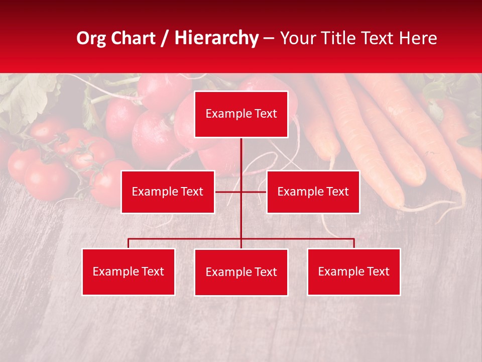 A Wooden Table Topped With Lots Of Vegetables PowerPoint Template
