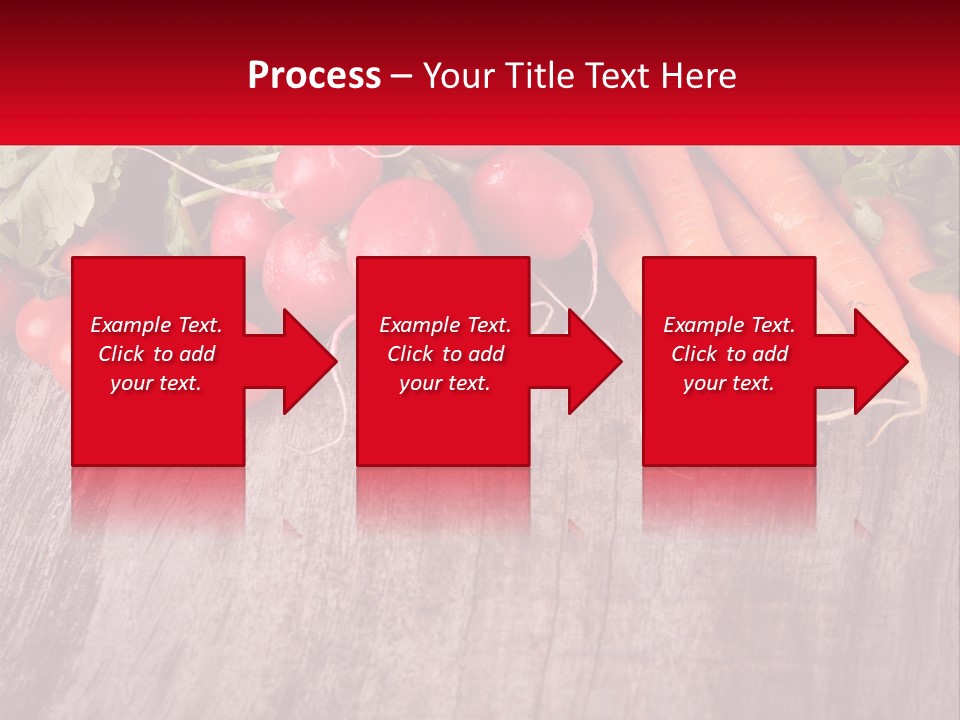 A Wooden Table Topped With Lots Of Vegetables PowerPoint Template