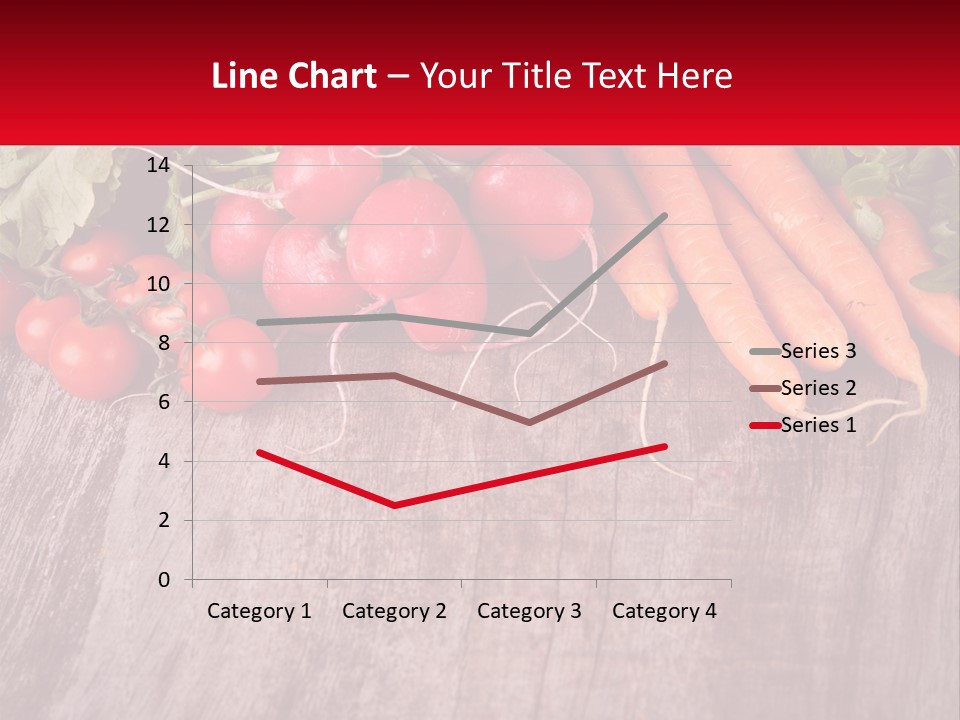 A Wooden Table Topped With Lots Of Vegetables PowerPoint Template