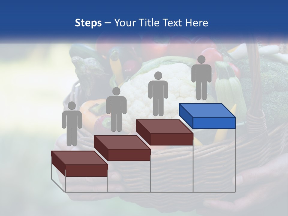 A Person Holding A Basket Full Of Vegetables PowerPoint Template
