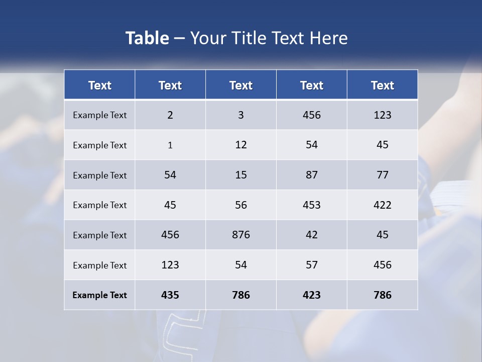 A Group Of People In Graduation Caps And Gowns PowerPoint Template