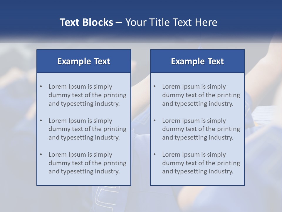 A Group Of People In Graduation Caps And Gowns PowerPoint Template