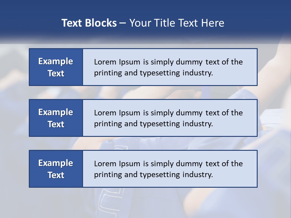 A Group Of People In Graduation Caps And Gowns PowerPoint Template