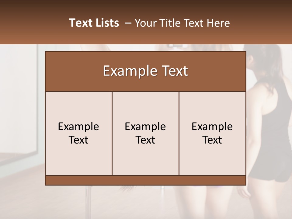 A Woman Doing A Handstand On A Pole PowerPoint Template