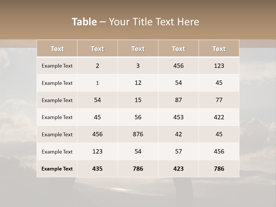 Two People Shaking Hands With The Sun In The Background PowerPoint Template