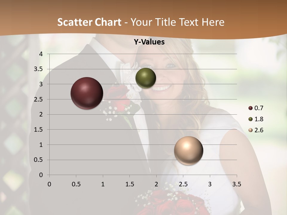 A Man And Woman Are Posing For A Picture PowerPoint Template