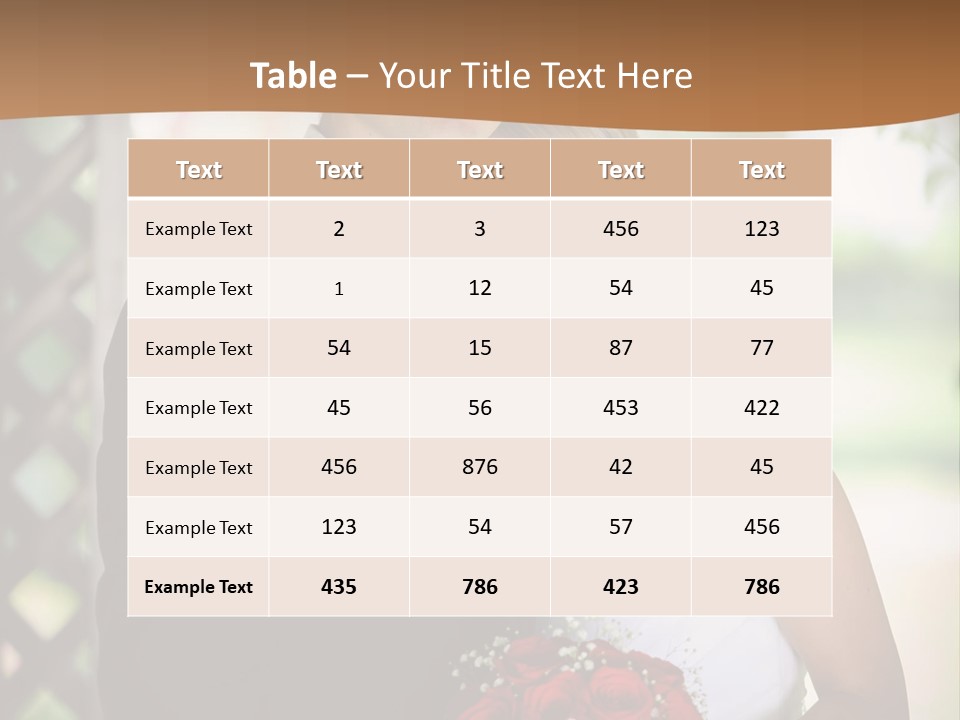 A Man And Woman Are Posing For A Picture PowerPoint Template