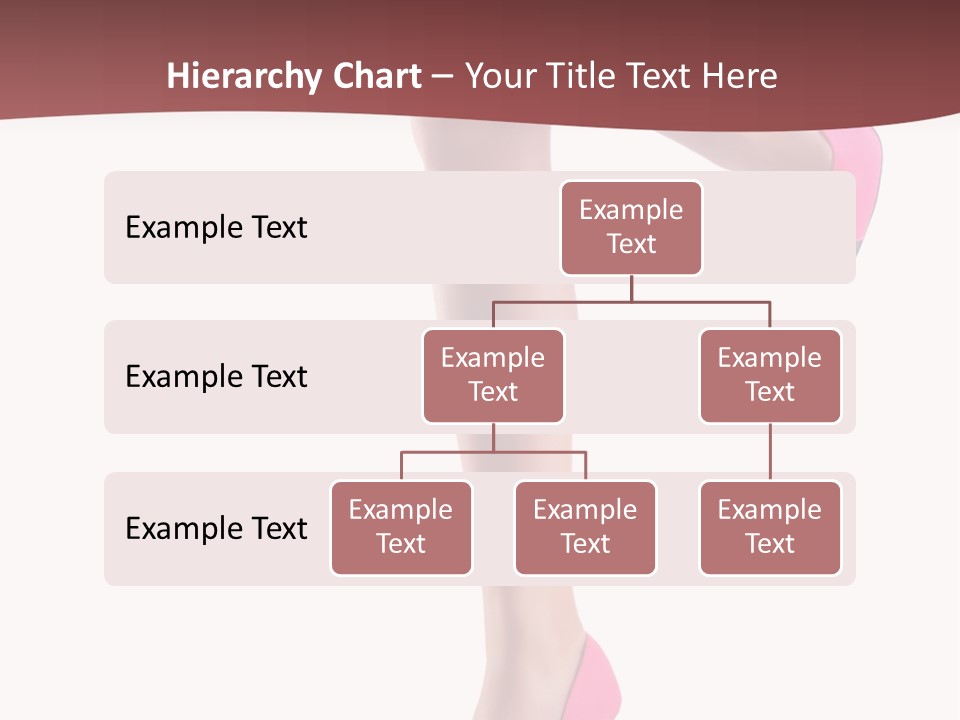A Woman's Legs With High Heels Powerpoint Presentation Template PowerPoint Template