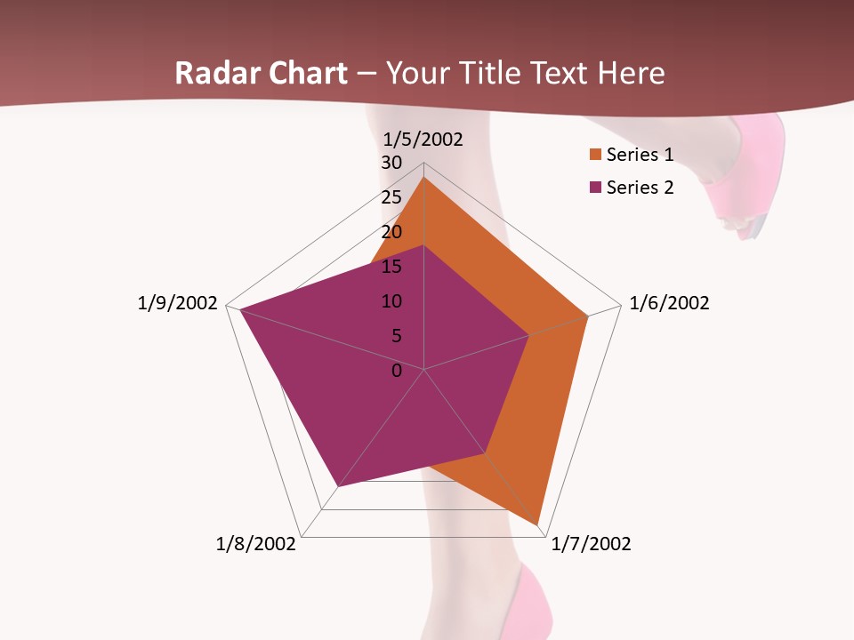 A Woman's Legs With High Heels Powerpoint Presentation Template PowerPoint Template