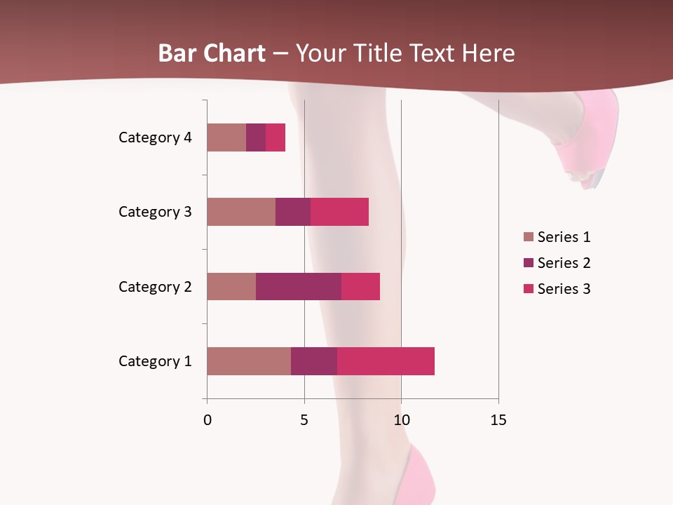 A Woman's Legs With High Heels Powerpoint Presentation Template PowerPoint Template