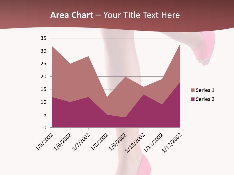 A Woman's Legs With High Heels Powerpoint Presentation Template PowerPoint Template