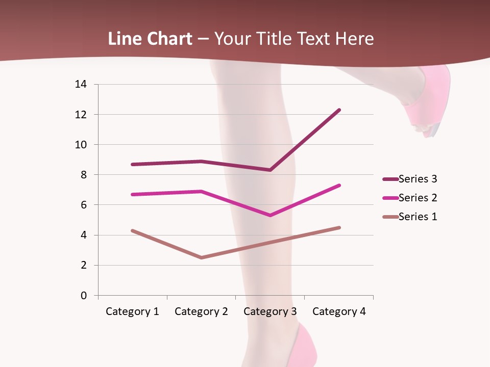 A Woman's Legs With High Heels Powerpoint Presentation Template PowerPoint Template