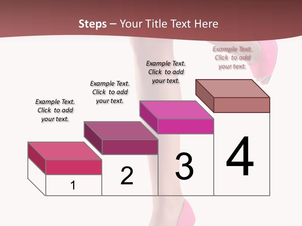 A Woman's Legs With High Heels Powerpoint Presentation Template PowerPoint Template