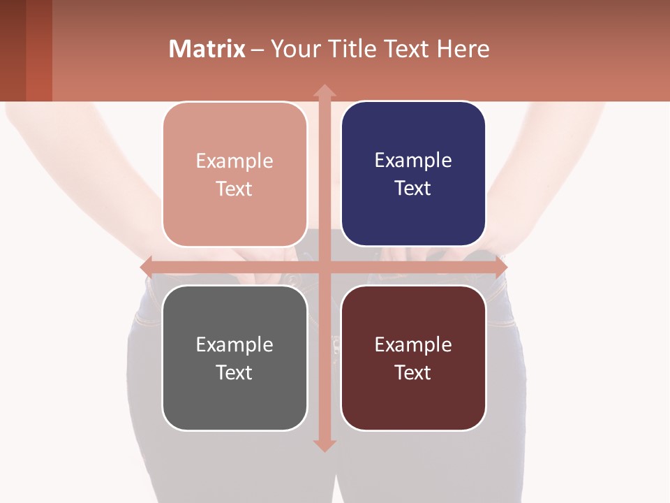 A Woman In A Black Top Is Holding Her Stomach PowerPoint Template