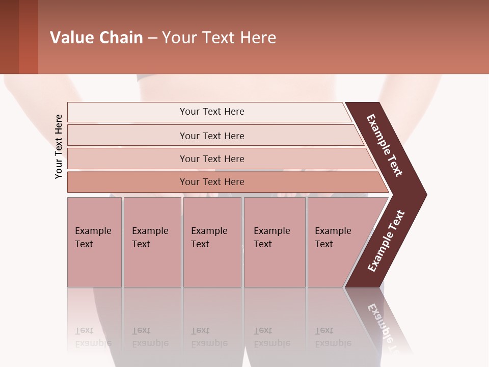 A Woman In A Black Top Is Holding Her Stomach PowerPoint Template