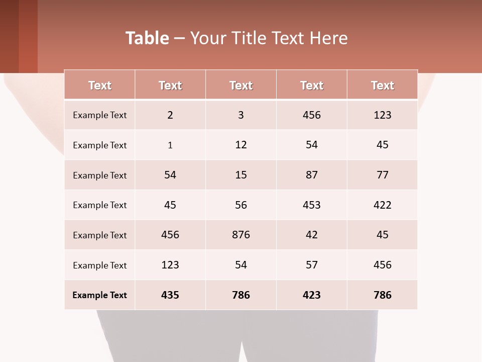 A Woman In A Black Top Is Holding Her Stomach PowerPoint Template