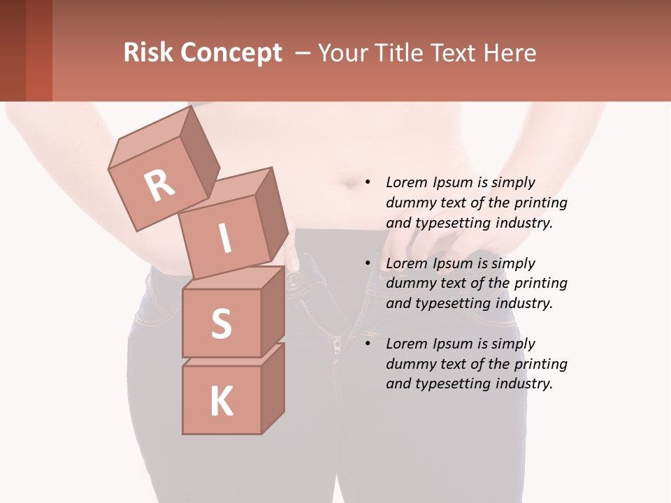 A Woman In A Black Top Is Holding Her Stomach PowerPoint Template