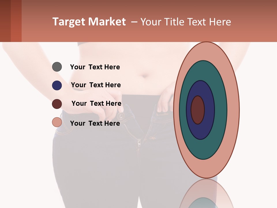 A Woman In A Black Top Is Holding Her Stomach PowerPoint Template