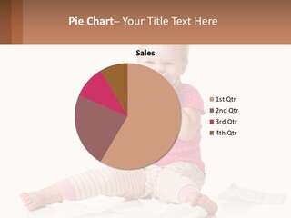 A Little Girl Sitting On The Floor With Her Hands In Her Mouth PowerPoint Template