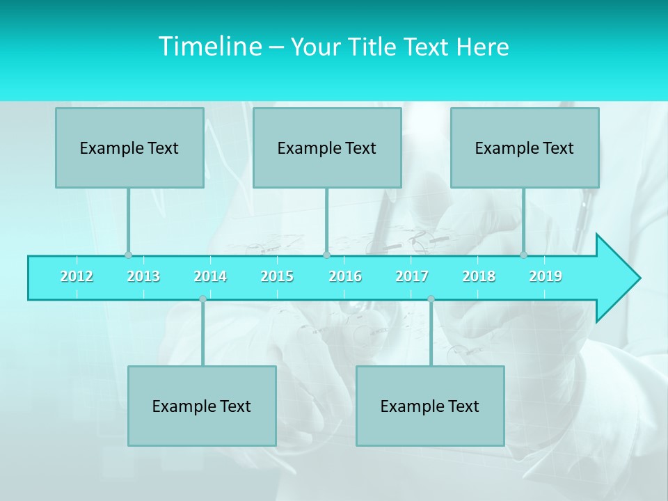 A Doctor Holding A Stethoscope In His Hand PowerPoint Template