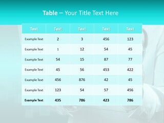 A Doctor Holding A Stethoscope In His Hand PowerPoint Template