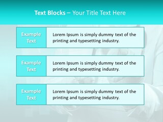A Doctor Holding A Stethoscope In His Hand PowerPoint Template