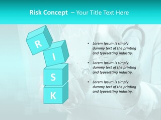 A Doctor Holding A Stethoscope In His Hand PowerPoint Template