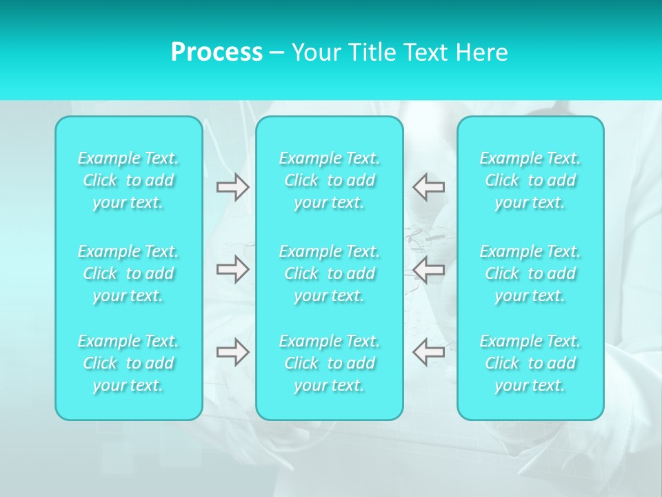 A Doctor Holding A Stethoscope In His Hand PowerPoint Template