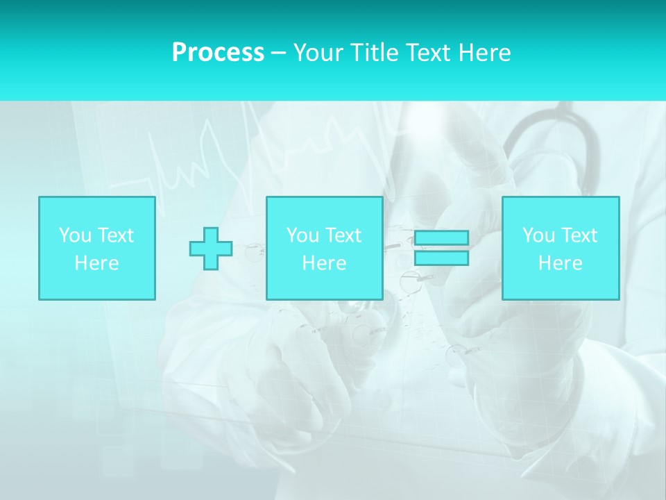 A Doctor Holding A Stethoscope In His Hand PowerPoint Template