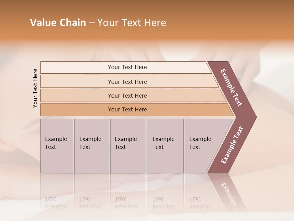 A Woman Getting A Back Massage From A Massager PowerPoint Template