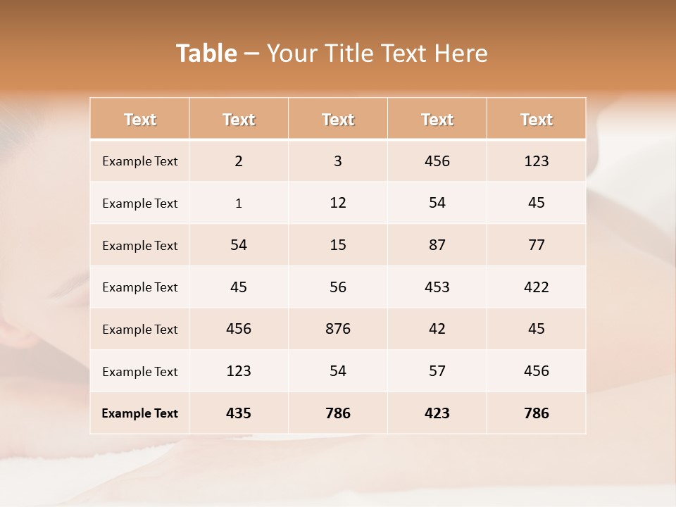 A Woman Getting A Back Massage From A Massager PowerPoint Template